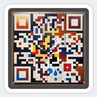 RickRoll QR Code Painting Sticker